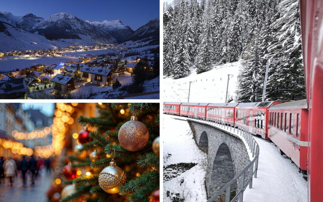 MERCATINI DI NATALE IN VALTELLINA & TRENINO ROSSO DEL BERNINA